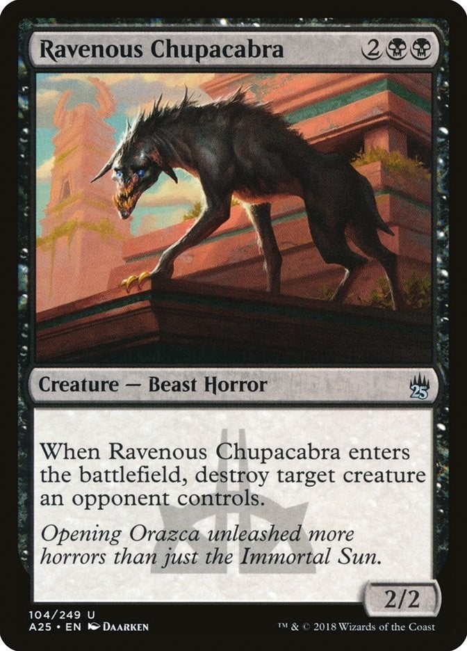 Image for Ravenous Chupacabra (104) [Masters 25]