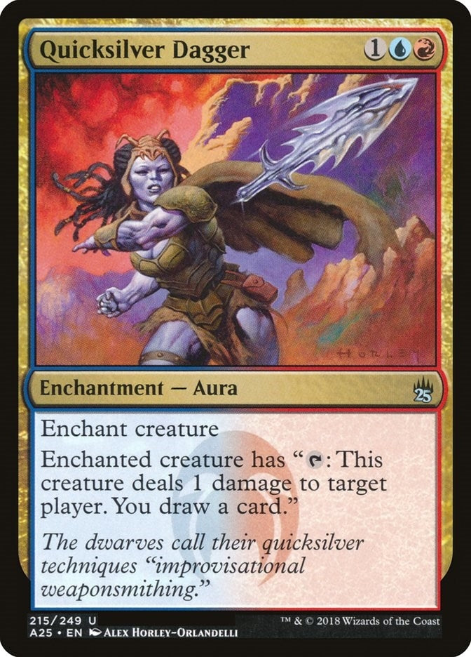 Image for Quicksilver Dagger (215) [Masters 25]