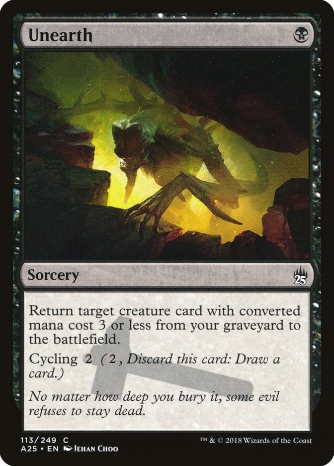 Image for Unearth (113) [Masters 25]