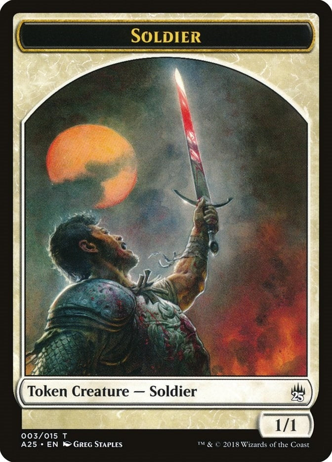 Image for Soldier Token (003) (3) [Masters 25]