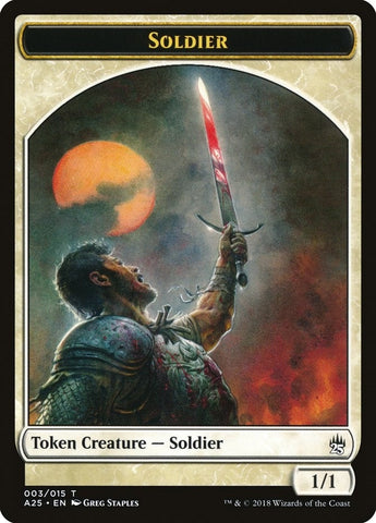 Image for Soldier Token (003) (3) [Masters 25]