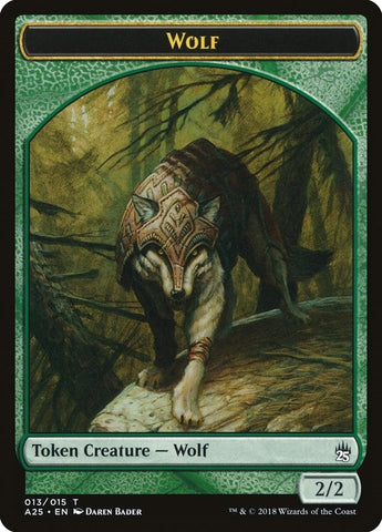 Image for Wolf Token (013) (13) [Masters 25]