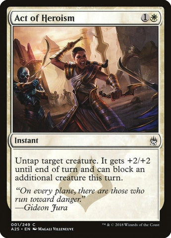 Image for Act of Heroism (1) [Masters 25]