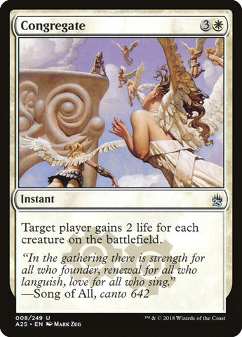 Image for Congregate (8) [Masters 25]