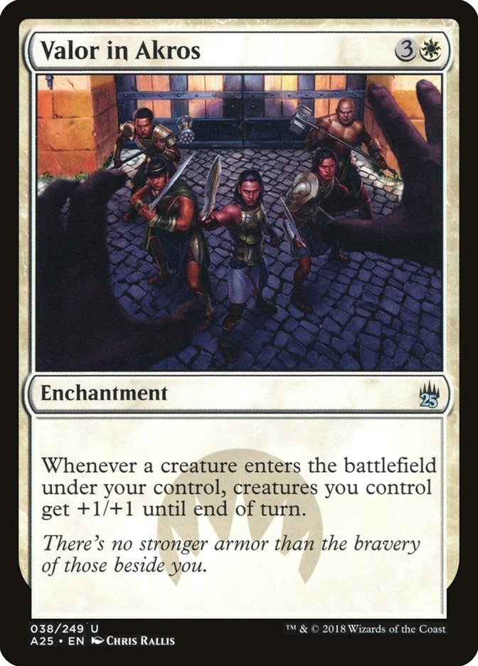 Image for Valor in Akros (38) [Masters 25]