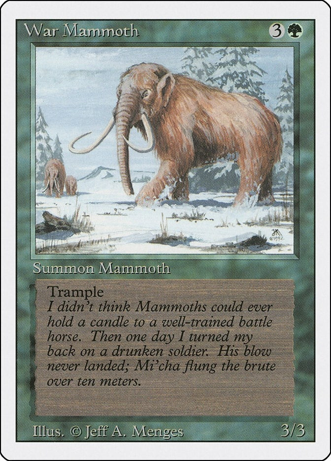 Image for War Mammoth [Revised Edition]