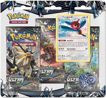 Image for Ultra Prism 3 Pack Blister [Porygon-Z] [SM - Ultra Prism]