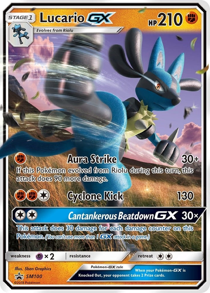 Image for Lucario GX - SM100 (SM100) [SM Promos]