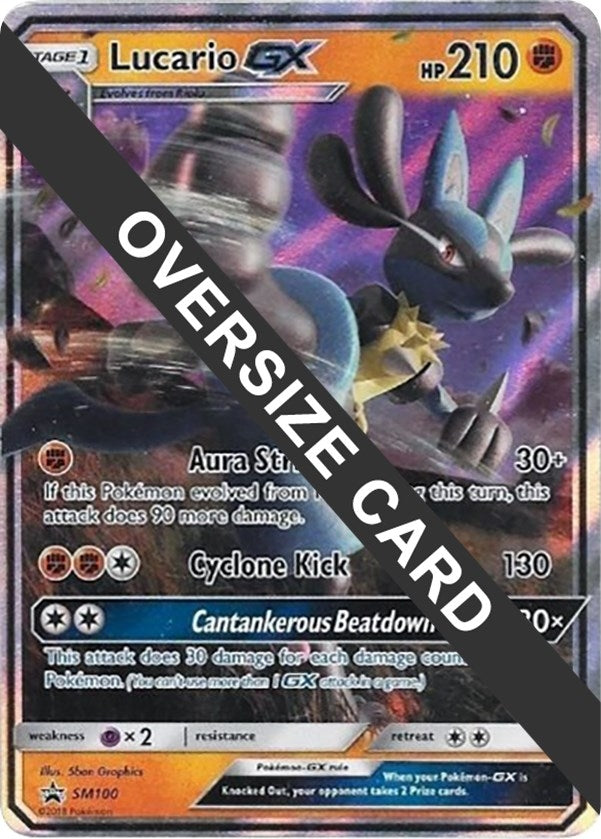 Image for Lucario GX (SM100) [Jumbo Cards]