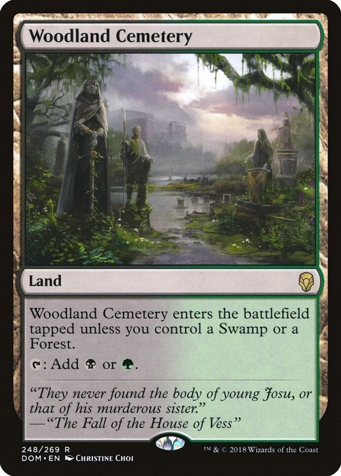 Image for Woodland Cemetery (248) [Dominaria]