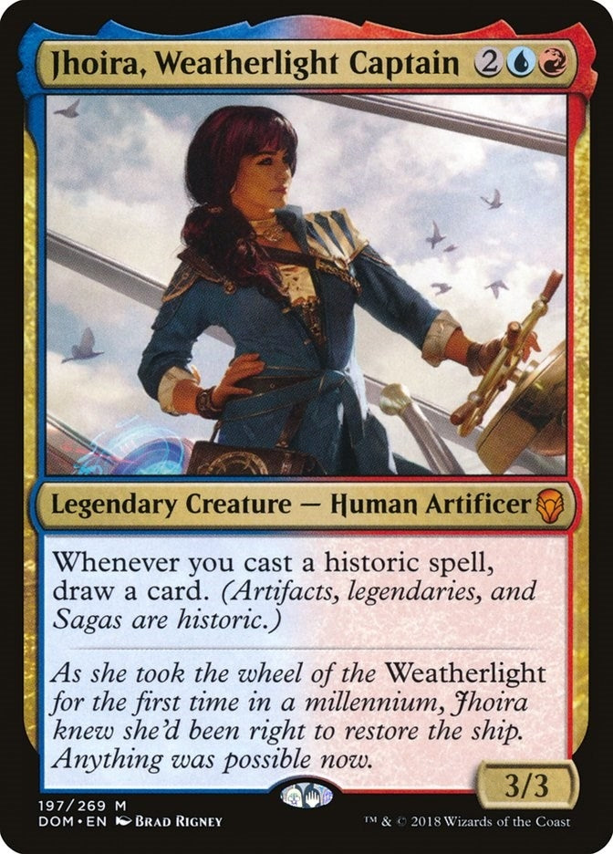 Image for Jhoira, Weatherlight Captain (197) [Dominaria]