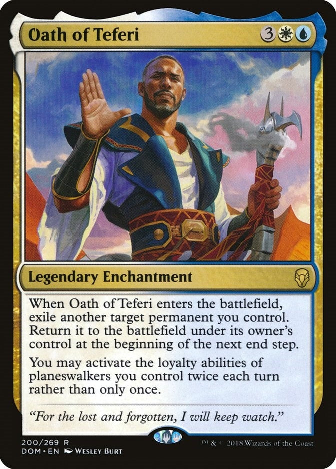 Image for Oath of Teferi (200) [Dominaria]