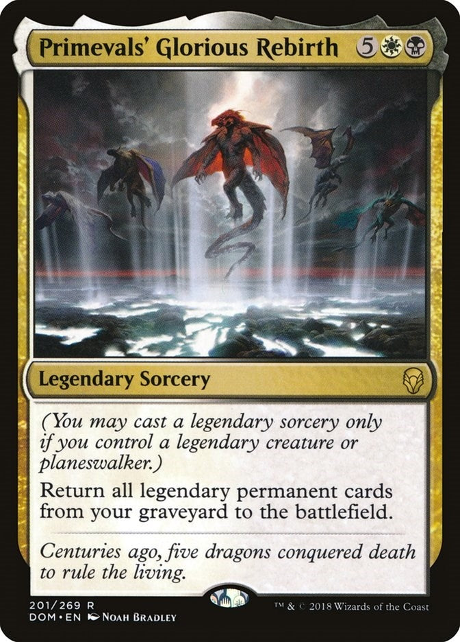 Image for Primevals' Glorious Rebirth (201) [Dominaria]