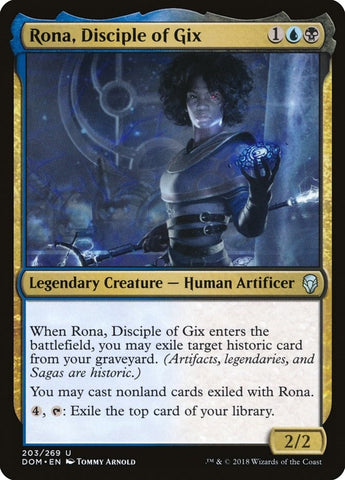 Image for Rona, Disciple of Gix (203) [Dominaria]