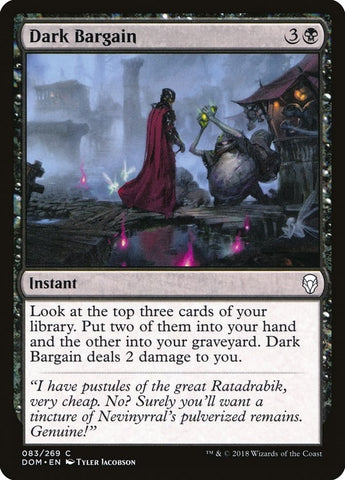 Image for Dark Bargain (83) [Dominaria]