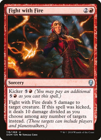 Image for Fight with Fire (119) [Dominaria]