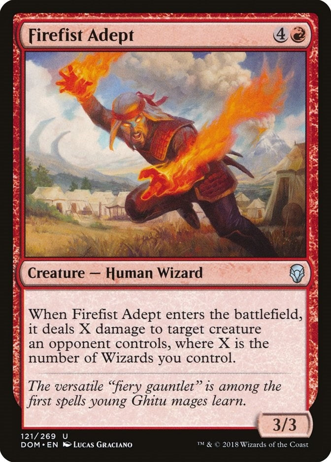 Image for Firefist Adept (121) [Dominaria]