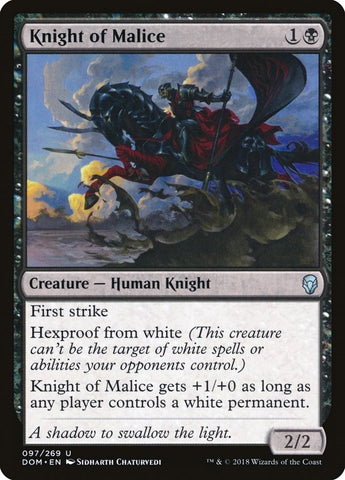 Image for Knight of Malice (97) [Dominaria]