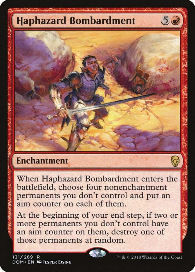 Image for Haphazard Bombardment (131) [Dominaria]
