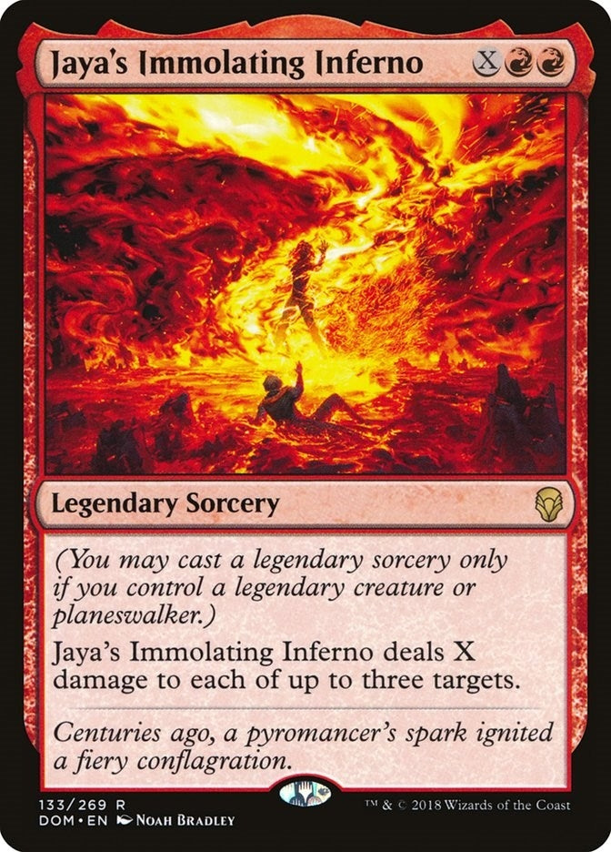 Image for Jaya's Immolating Inferno (133) [Dominaria]