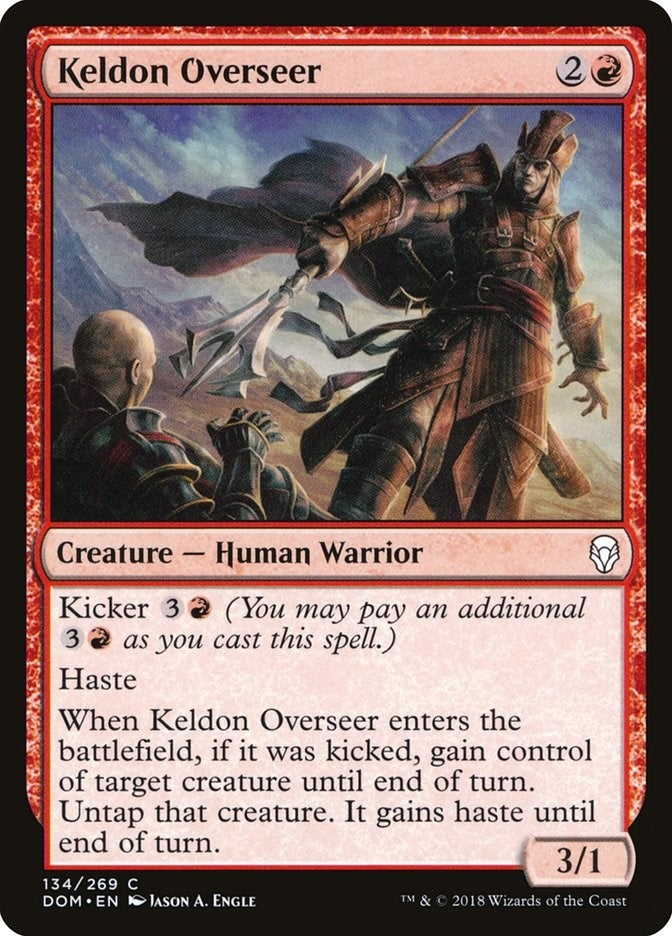 Image for Keldon Overseer (134) [Dominaria]