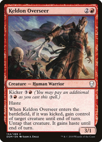 Image for Keldon Overseer (134) [Dominaria]