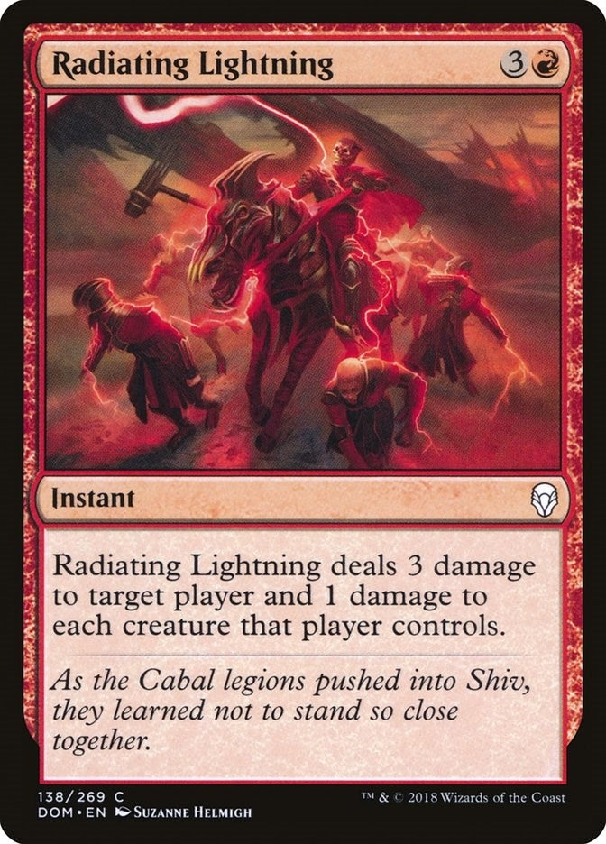 Image for Radiating Lightning (138) [Dominaria]