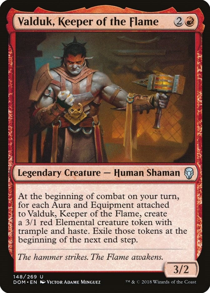 Image for Valduk, Keeper of the Flame (148) [Dominaria]