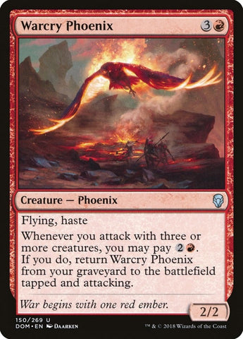 Image for Warcry Phoenix (150) [Dominaria]
