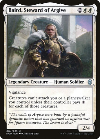 Image for Baird, Steward of Argive (4) [Dominaria]