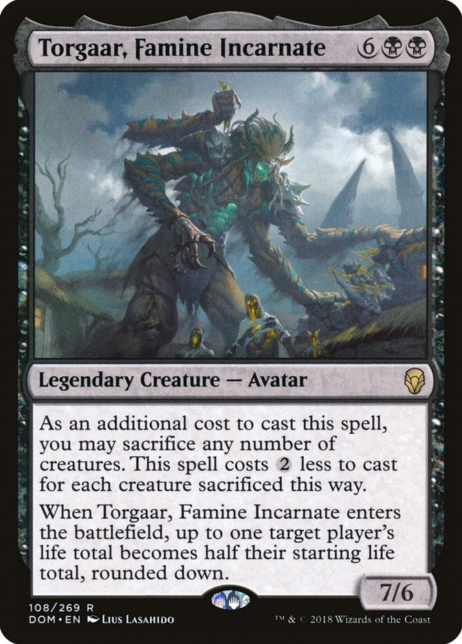 Image for Torgaar, Famine Incarnate (108) [Dominaria]