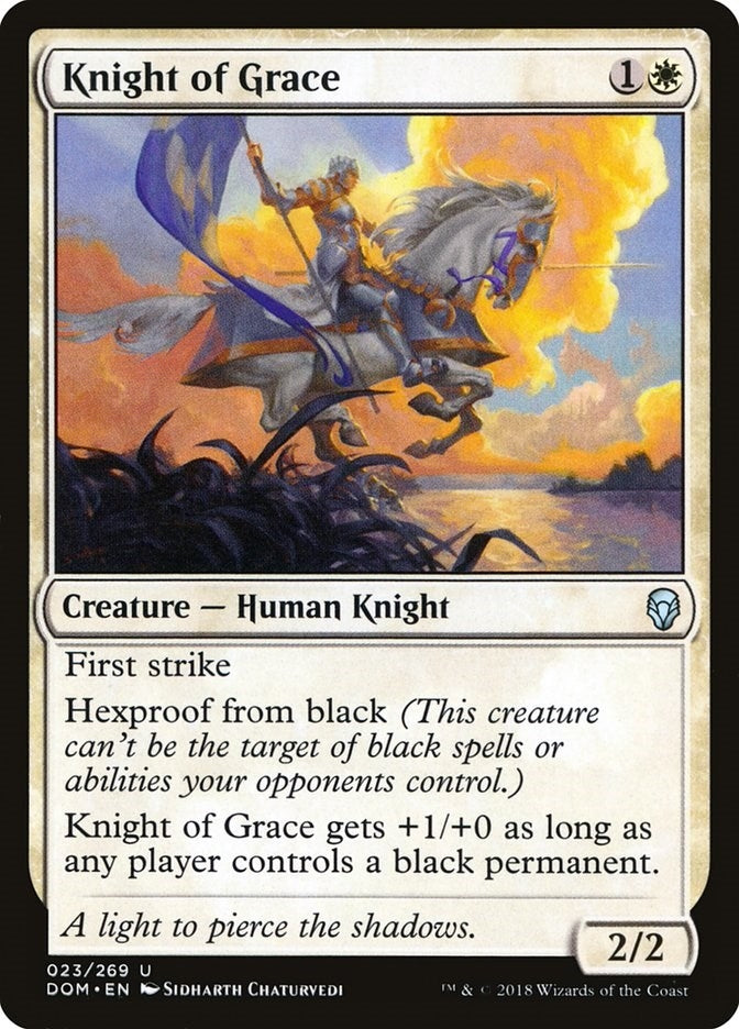 Image for Knight of Grace (23) [Dominaria]