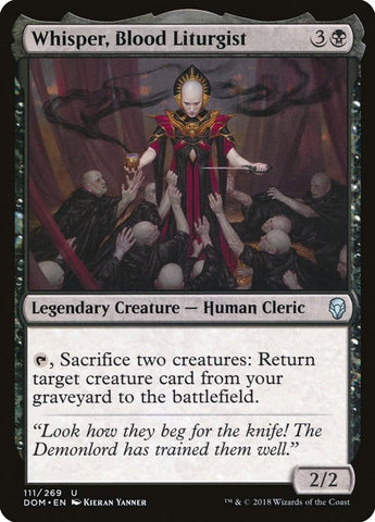 Image for Whisper, Blood Liturgist (111) [Dominaria]