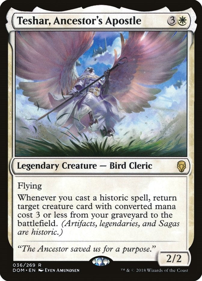 Image for Teshar, Ancestor's Apostle (36) [Dominaria]