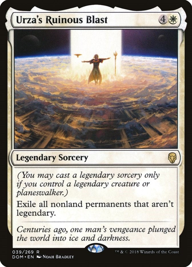Image for Urza's Ruinous Blast (39) [Dominaria]