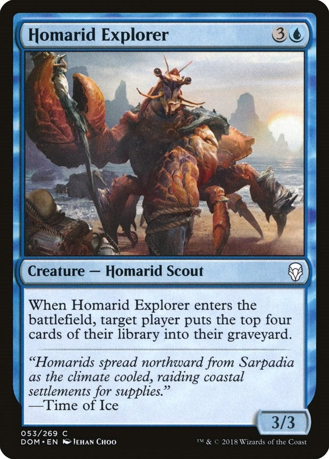 Image for Homarid Explorer (53) [Dominaria]