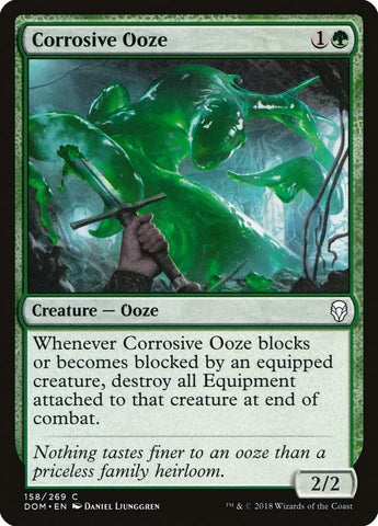 Image for Corrosive Ooze (158) [Dominaria]