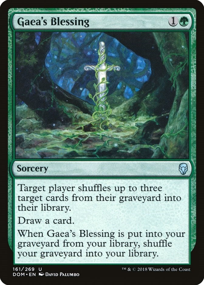 Image for Gaea's Blessing (161) [Dominaria]
