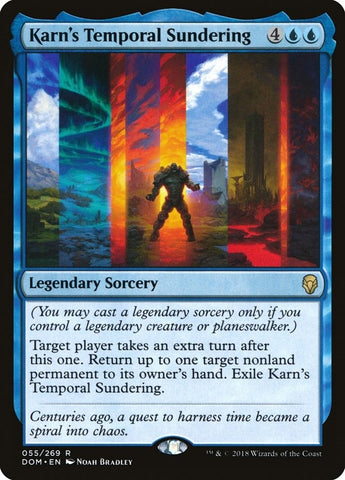 Image for Karn's Temporal Sundering (55) [Dominaria]