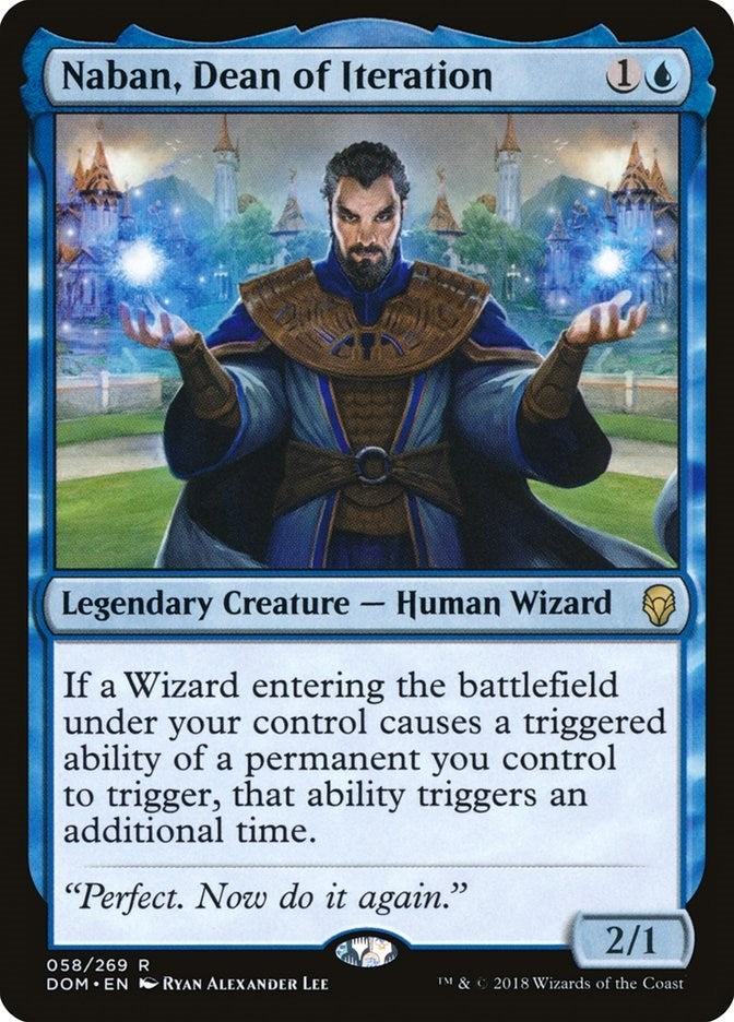 Image for Naban, Dean of Iteration (58) [Dominaria]