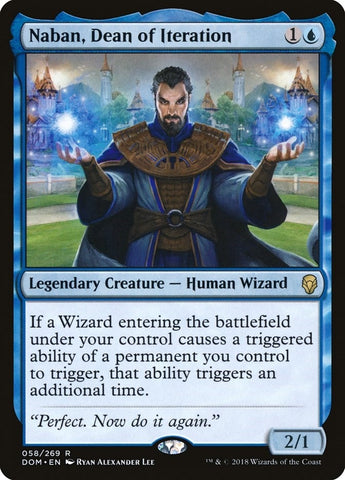 Image for Naban, Dean of Iteration (58) [Dominaria]