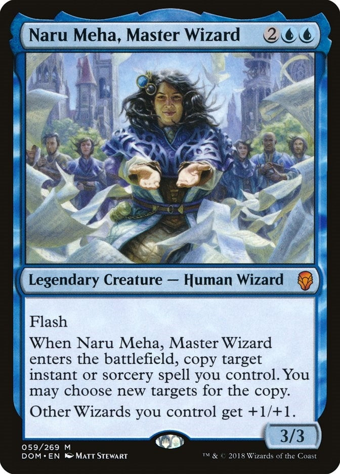 Image for Naru Meha, Master Wizard (59) [Dominaria]