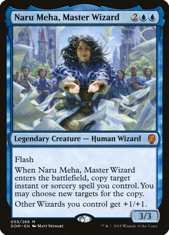 Image for Naru Meha, Master Wizard (59) [Dominaria]