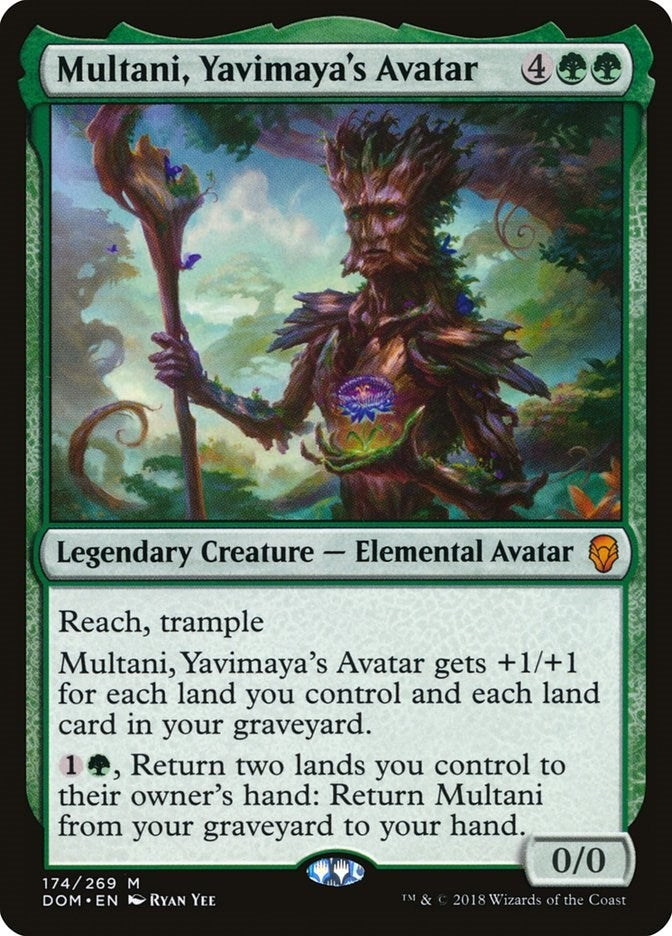 Image for Multani, Yavimaya's Avatar (174) [Dominaria]