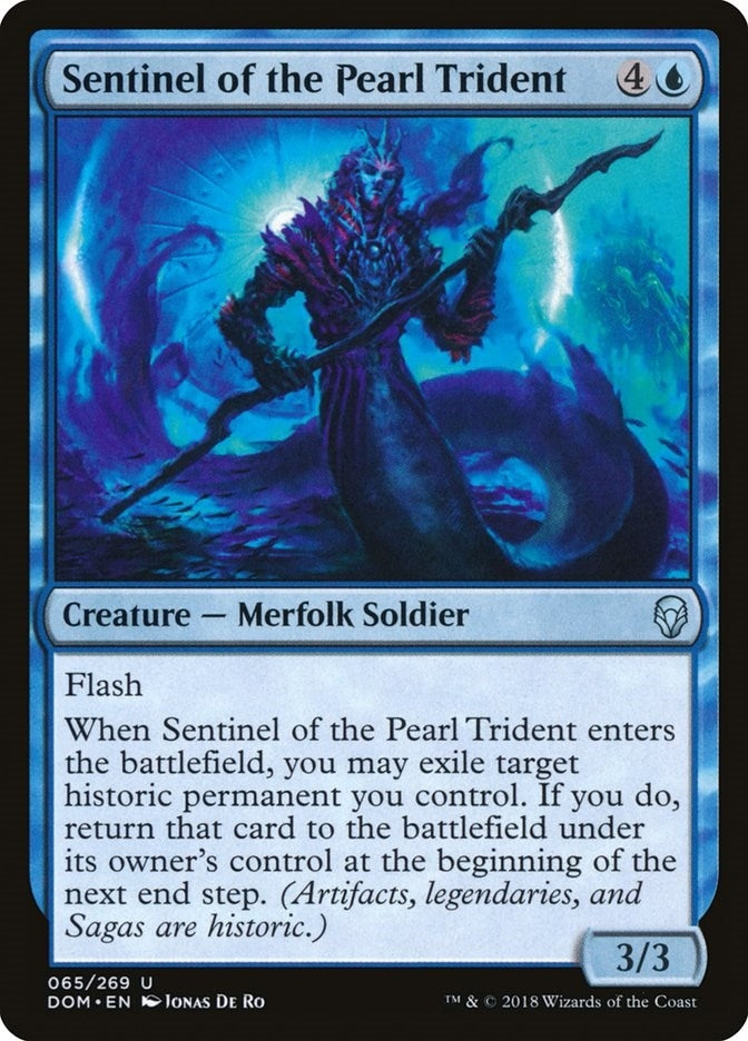 Image for Sentinel of the Pearl Trident (65) [Dominaria]