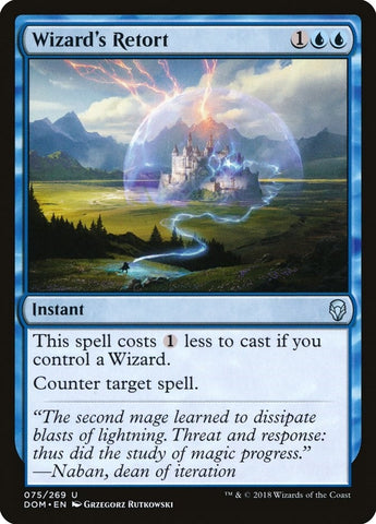 Image for Wizard's Retort (75) [Dominaria]