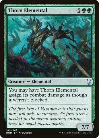 Image for Thorn Elemental (185) [Dominaria]