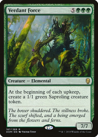 Image for Verdant Force (187) [Dominaria]