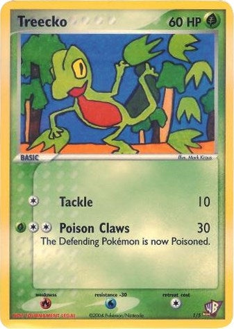 Image for Treecko (001/005) [Kids WB Promos]