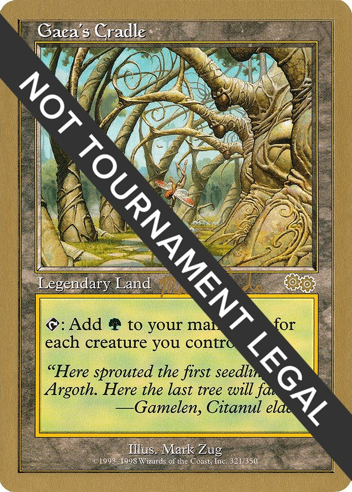 Image for Gaea's Cradle - 1999 Matt Linde (USG) [World Championship Decks]